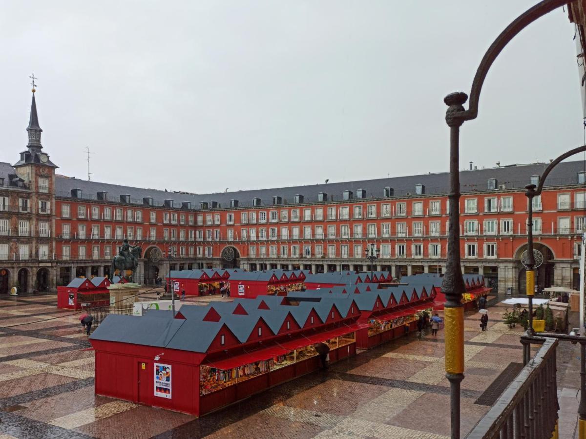 Charming View Plaza Mayor Madrid Buitenkant foto