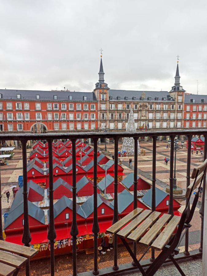 Charming View Plaza Mayor Madrid Buitenkant foto